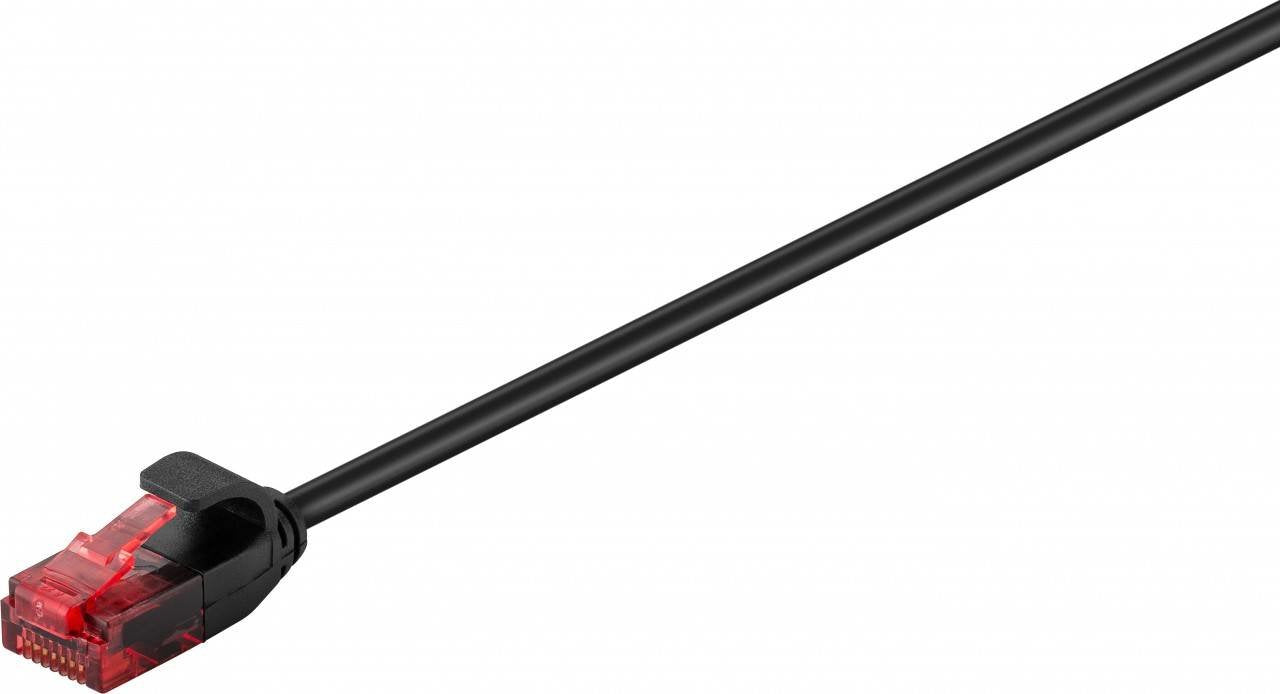 EAN 4040849937132 - Goobay 93713 cable de red Negro 0,5 m Cat6 U/UTP (UTP) imagen 1