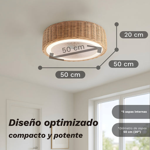 EAN 8426156018997 - Grunkel SKYWIND-20M ventilador Madera imagen 2