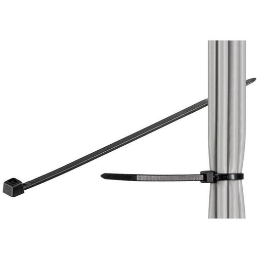 EAN 8057685306356 - Techly 100 x 2.5mm presilla Nylon Negro 100 pieza(s) imagen 1