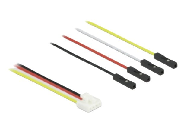 Delock Cable De Conversión Iot Grove 4 X Pin Macho A 4 X Jumper Hembra 10 Cm