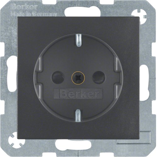 Berker 4123 16 06 Schuko-Steckdose Anthrazit