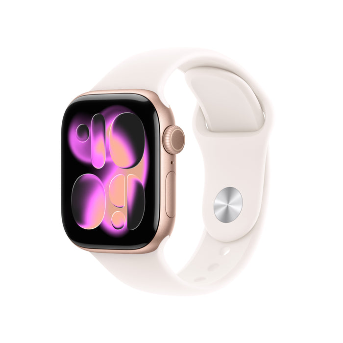 EAN 195950619355 - Apple Watch Series 11 OLED 42 mm Digital 374 x 446 Pixeles Pantalla táctil 5G Oro rosa Wifi GPS (satélite) imagen 1