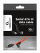 EAN 8716309093392 - Gembird CC-SATAM-DATA90 cable de SATA 0,5 m Negro, Rojo imagen 1