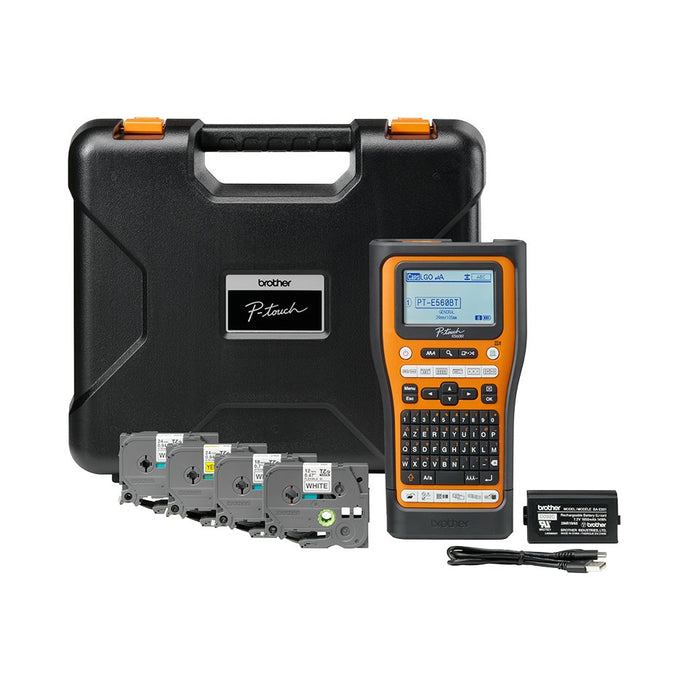 EAN 4977766835725 - Brother PT-E560BTSP impresora de etiquetas Transferencia térmica 180 x 180 DPI 30 mm/s Inalámbrico y alám imagen 2
