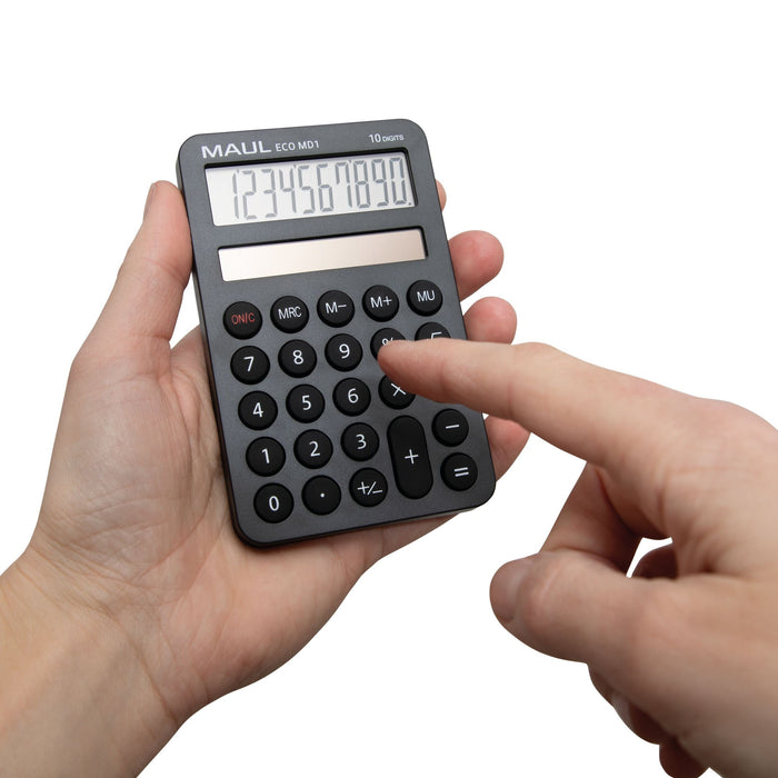EAN 4002390092739 - MAUL ECO MD1 calculadora Bolsillo Calculadora básica Negro imagen 6