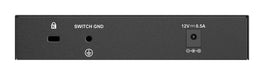 EAN 0790069470240 - D-Link DMS-107/E switch No administrado Gigabit Ethernet (10/100/1000) Negro imagen 3