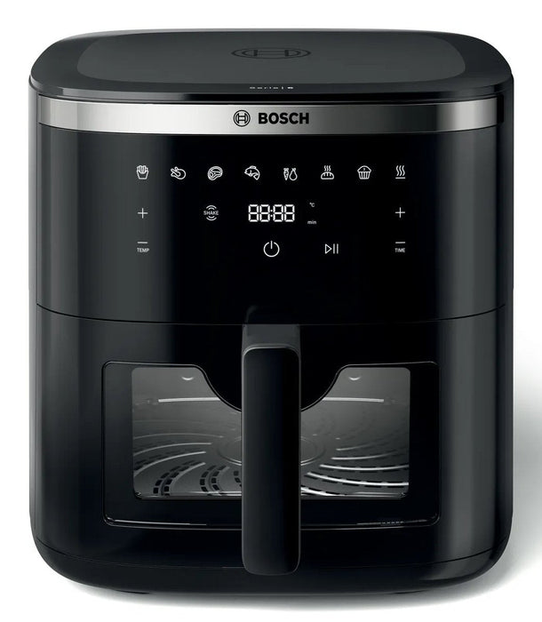 Bosch Serie 6 Mafs2671b Freidora Sencillo 7,2 L Independiente 1800 W Freidora De Aire Caliente Negro