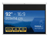 EAN 8435364319291 - iggual PSIMS203 pantalla de proyección 2,34 m (92") imagen 19