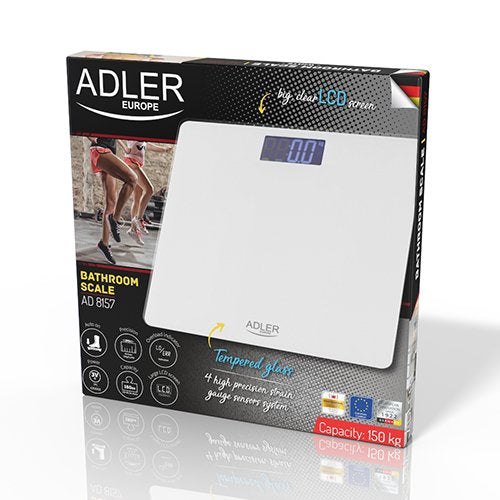 EAN 5902934839778 - Adler AD 8157W báscula de baño Plaza Blanco Báscula personal electrónica imagen 6