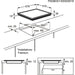 EAN 7332543486533 - Electrolux EHF6342XOK hobs Negro Integrado Cerámico 4 zona(s) imagen 2
