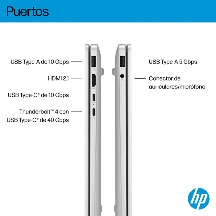 EAN 0199251188046 - HP OmniBook 7 AI 14-fr0014ns Intel Core Ultra 7 255H Portátil 35,6 cm (14") 2K 32 GB LPDDR5-SDRAM 1 TB SS imagen 4