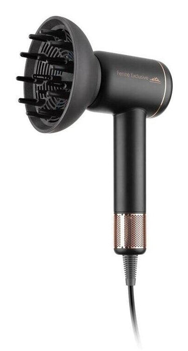 Secador De Pelo Eta Eta932090010  Exclusivo Fenité, 1600 W, Función Iones, Negro