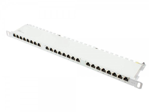Good Connections Patchpanel 19"Cat. 6 24-P. 0,5he Lichtgr.