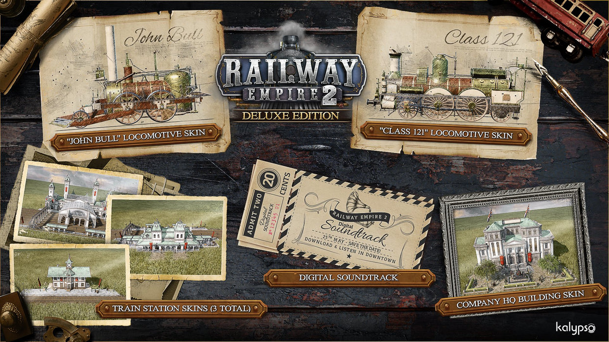 EAN 4260458363386 - Kalypso Railway Empire 2 - Deluxe Edition imagen 3