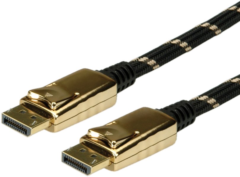 Roline Gold Displayport Cable, Dp St - St, 7,5 M