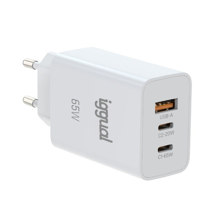 EAN 8435364320501 - iggual IGG320501 cargador de dispositivo móvil Smartphone, Teléfono móvil, Tableta Blanco Corriente alter imagen 2