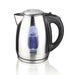 EAN 5608475016677 - Haeger EK-22S.027A tetera eléctrica 1,7 L 2200 W Negro, Acero inoxidable imagen 1