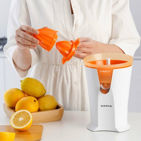 EAN 8414234242716 - Taurus CITRUS UP prensa de cítricos eléctricos 0,2 L 40 W Naranja, Blanco imagen 10