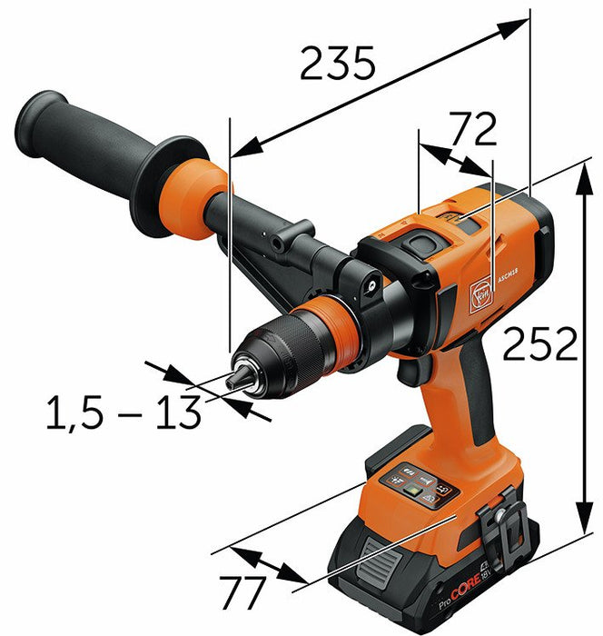 EAN 4014586900261 - FEIN 71161661000 taladro 1,4 kg imagen 6
