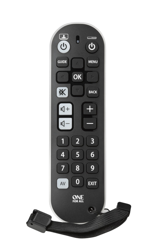 EAN 8716184059933 - One For All Comfort Zapper + mando a distancia IR inalámbrico TV Botones imagen 1