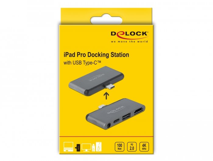 Mini Dockingstation Für Ipad Pro   Mobilgeräte Mit 4k 60 Hz