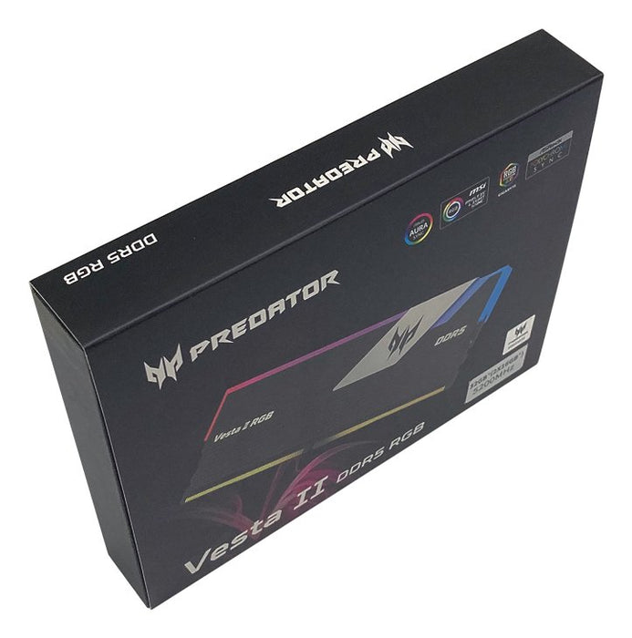 EAN 6955914618299 - Predator VESTA2-64GB-6000-2R8-V1 módulo de memoria 2 x 32 GB DDR5 6000 MT/s 288-pin DIMM imagen 14