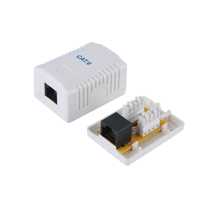 EAN 4015867206911 - Equip 235213 caja de tomacorriente RJ-45 Blanco imagen 2