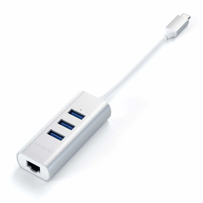 EAN 0879961007294 - Satechi ST-TC2N1USB31AS base para portátil y replicador de puertos USB 3.2 Gen 1 (3.1 Gen 1) Type-C Plata imagen 4
