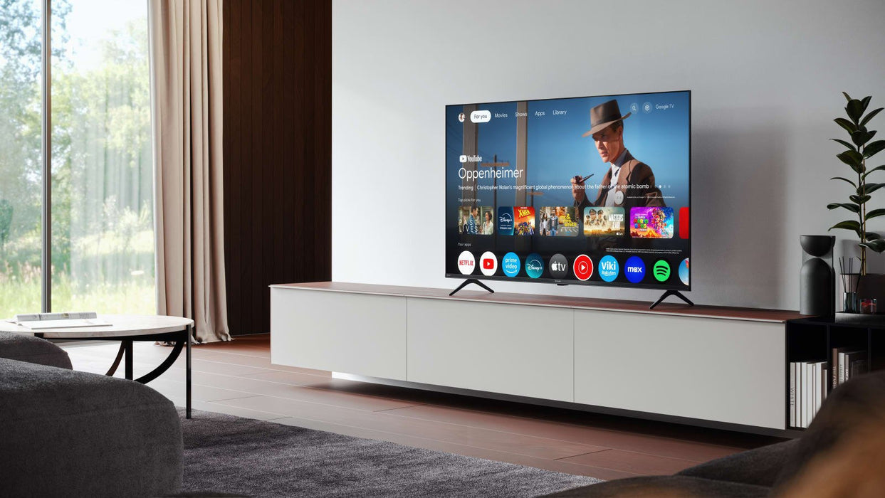 Sharp 55hl4465e, 139,7 Cm (55"), 3840 X 2160 Pixel, Qled, Smart-Tv, Wlan, Negro