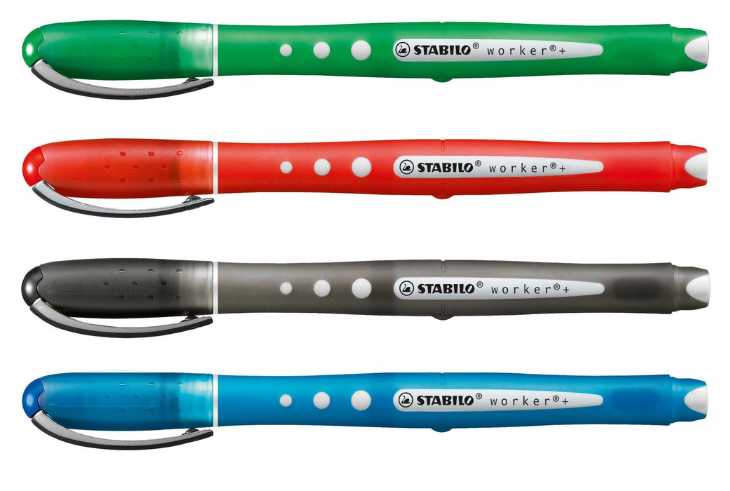 Stabilo Worker Colorful - Roller De Tinta - Verde
