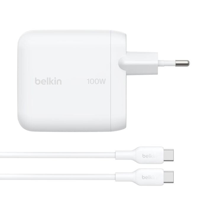 Belkin Boost Charge 100w Usb-C Gan Charg,1.5m K Wch024kq1.5whb6