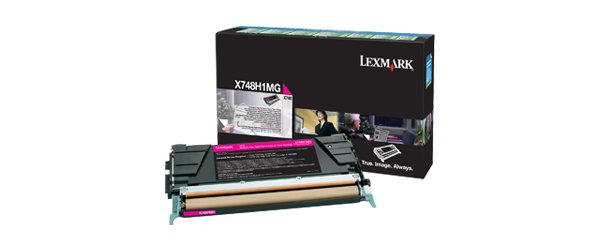 Lexmark X748h1mg Toner Lrp Magenta 10k