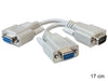 EAN 4043619654031 - DeLOCK 65403 cable de serie Beige 0,17 m DB-9 imagen 1