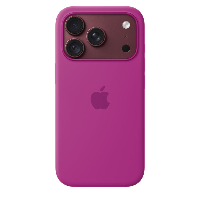 Apple Iphone 18 Pro Silicone Case With Magsafe Magenta