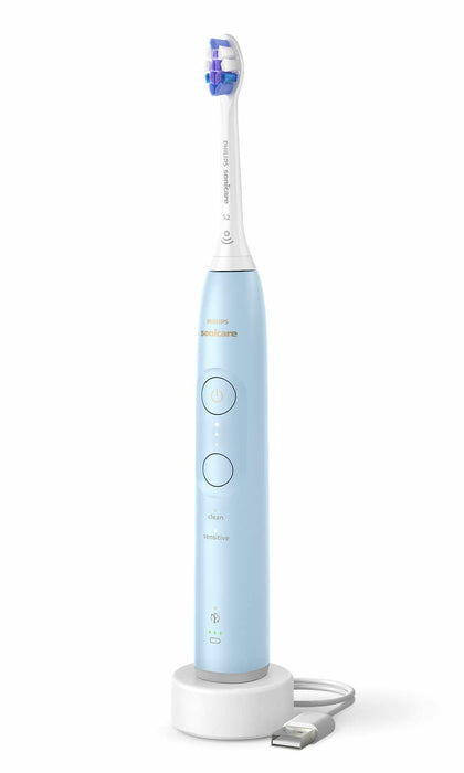 EAN 8720689021784 - Philips Sonicare 6100 series HX7406/02 cepillo eléctrico para dientes Adulto Cepillo dental sónico Azul c imagen 3