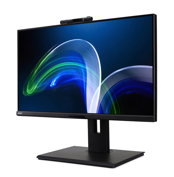 Monitor Acer B248ybemiqprcuzx 23.8" Ips Fhd 75hz 250cd/M2 4ms Hdmi Dp Usb Typec Audio Out Usb3.0 Hub Webcam Mic