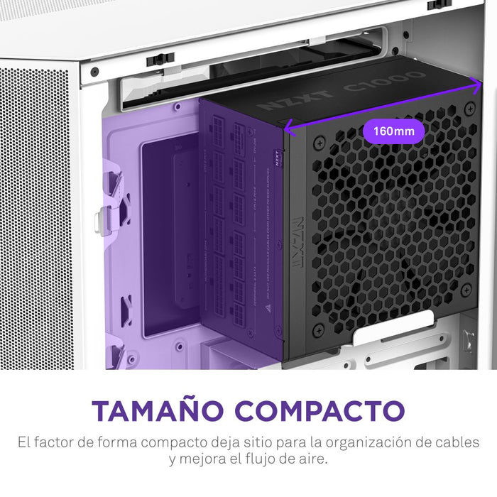 EAN 5056547204710 - NZXT C1000 Gold ATX 3.1 unidad de fuente de alimentación 1000 W 24-pin ATX Negro imagen 10