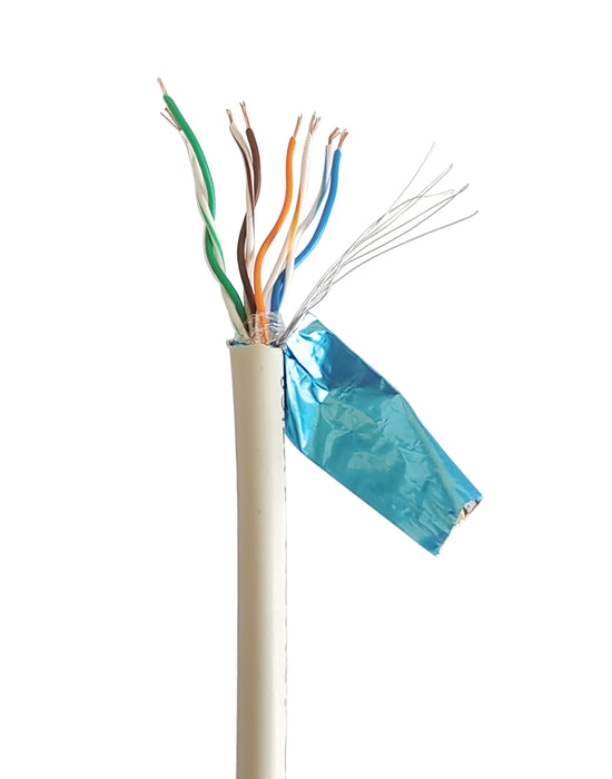 EAN 8716309078634 - Gembird CAT5e FTP 100m cable de red Gris F/UTP (FTP) imagen 1