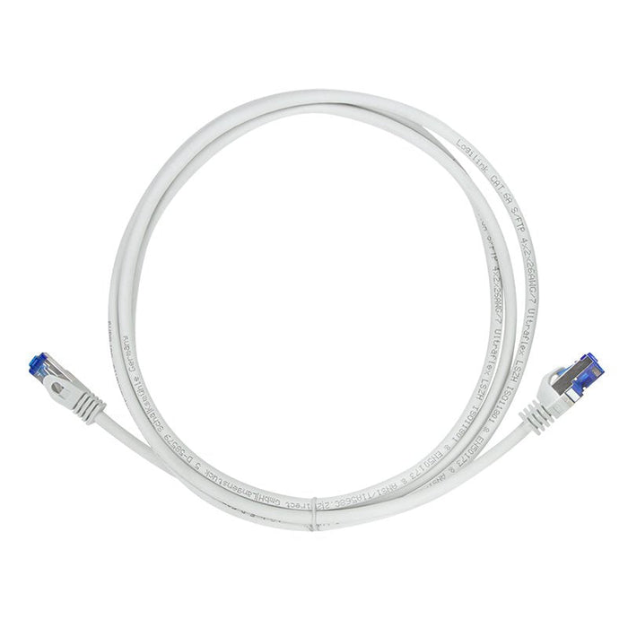 Logilink Cable De Red Ultraflex, Cat.6a, S Ftp, Gris, 7,5 M