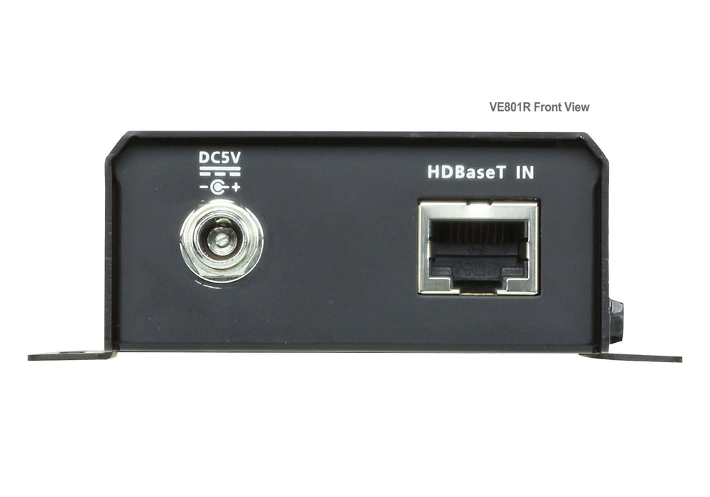 EAN 4719264642791 - ATEN VE801R extensor audio/video Receptor AV Negro imagen 2