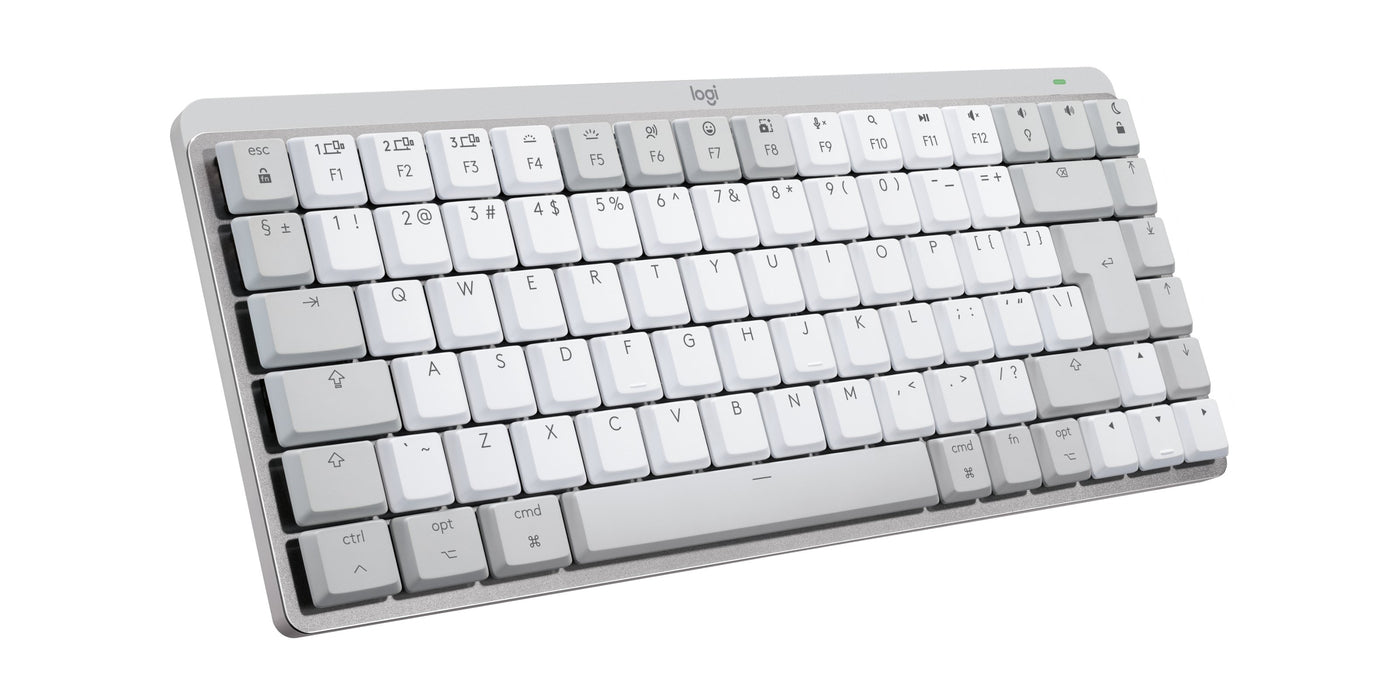 EAN 5099206103306 - Logitech Master 920-010799 teclado Oficina RF Wireless + Bluetooth QWERTY Internacional de EE.UU. Gris imagen 1