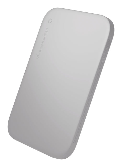 Dbramante1928 Re-Charge Cargador Inalámbrico Ultra Slim Qi1.3 3000 Mah 10 Vatios (Usb-C) En El Cable: Usb-C Blanco