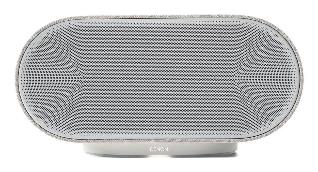 Denon Home 600 Silver Altavoz Inteligente Inalámbrico Con Tecnología Heos Y Sonido Dolby Atmos.