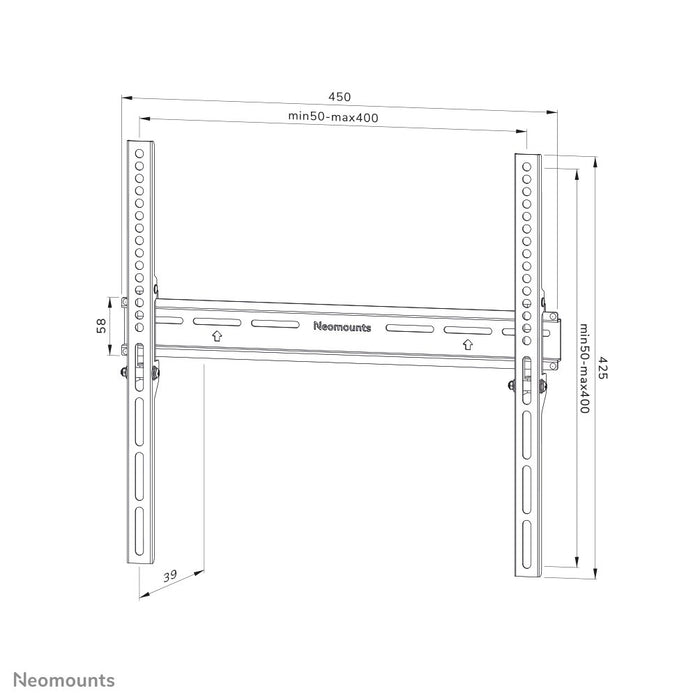 EAN 8717371449629 - Neomounts WL30-350BL14 soporte para TV 165,1 cm (65") Negro imagen 14