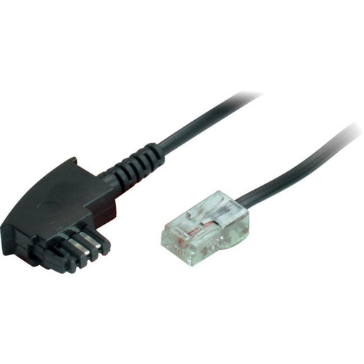 EAN 4017538113702 - S/CONN maximum connectivity TAE-F/RJ-45, 2 m Transparente, Negro imagen 1
