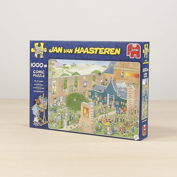 EAN 8710126200223 - Jan van Haasteren The Art Market 1000 pcs Puzzle rompecabezas 1000 pieza(s) Cómics imagen 7