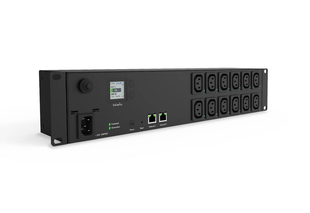 Pdu 2u  Regleta Alimentaci N Inteligente  Gesti N Cloud  Programaci N  Consumos  Protecci N Sobretensiones  Alertas  12 Salidas C13