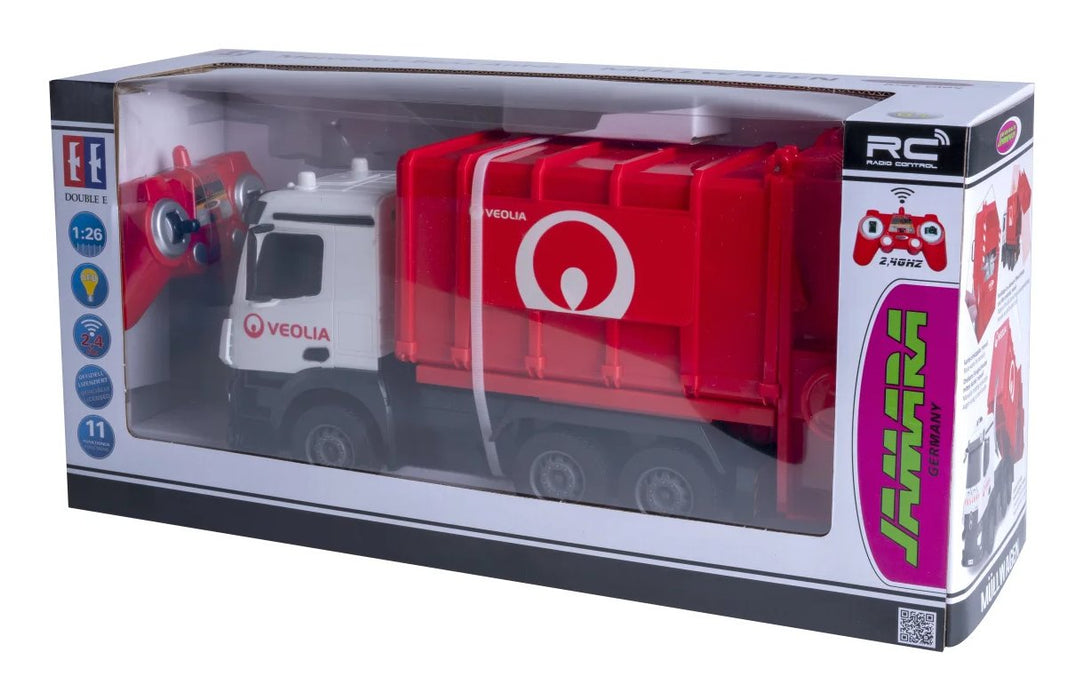EAN 4042774474522 - Jamara Truck Mercedes-Benz Antos modelo controlado por radio Camión de la basura Motor eléctrico 1:26 imagen 3