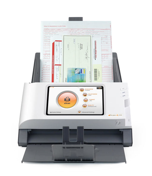 EAN 4042485638725 - Plustek eScan A280 Essential Escáner con alimentador automático de documentos (ADF) 600 x 600 DPI A4 Negr imagen 2