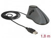 EAN 4043619125272 - DeLOCK 12527 ratón Oficina mano derecha USB tipo A Óptico 800 DPI imagen 2